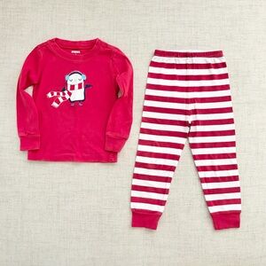 Gymboree Winter Penguin Pajamas Size 3